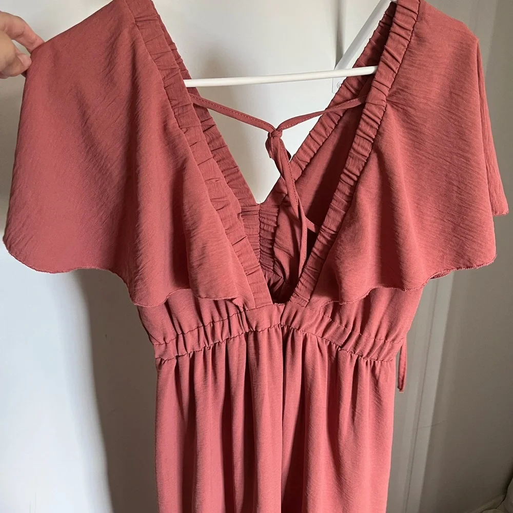 Mauve maxi dress - Picture 3 of 4